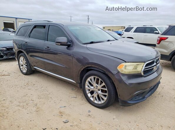 1C4RDHDG8GC402942 2016 DODGE DURANGO Серый Вид спереди
