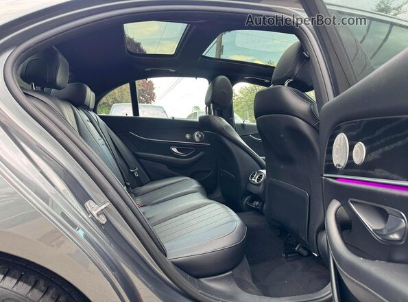 WDDZF4KB5HA072058 2017 MERCEDES-BENZ E Серый Вид салона спереди