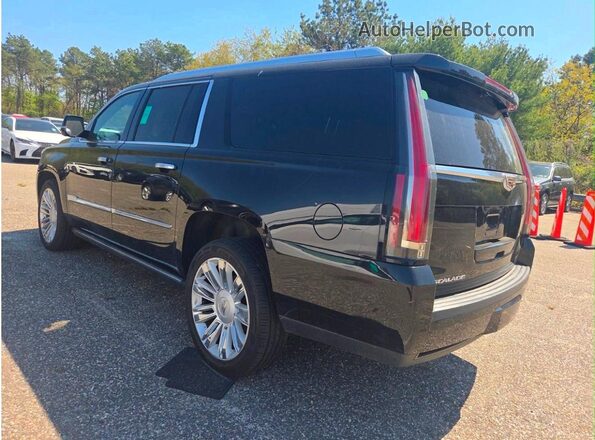 1GYS4KKJ9GR230084 2016 CADILLAC ESCALADE Черный Передняя правая четверть