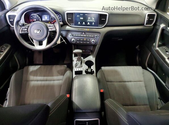 KNDPMCAC4N7014219 2022 KIA SPORTAGE Серебряный Вид панели приборов