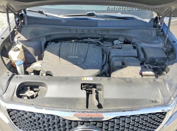 5XYPH4A51GG128826 2016 KIA SORENTO Серый Вид наклейки с VIN-кодом