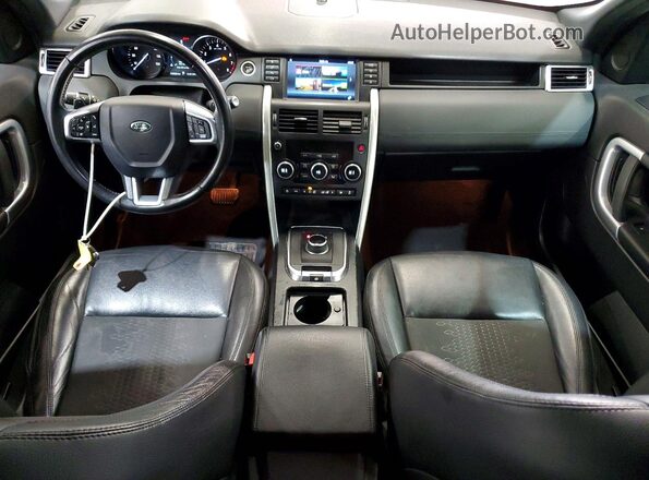 SALCP2RX3JH768457 2018 LAND ROVER DISCOVERY Белый Вид щитка приборов