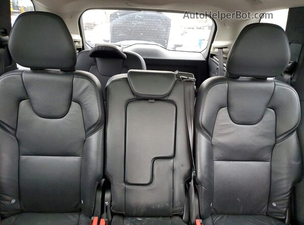 YV4BR0CK5M1754603 2021 VOLVO XC90 Серый Вид задней части салона
