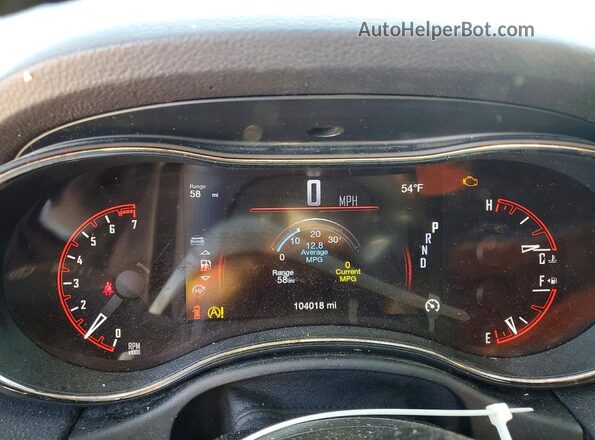 1C4RDJDG6KC836471 2019 DODGE DURANGO Белый Вид задних сидений