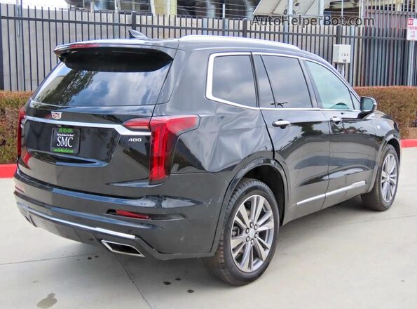 1GYKPCRS9RZ755645 2024 CADILLAC XT6 Черный Передняя правая четверть
