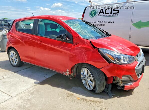 KL8CD6SA0MC737495 2021 CHEVROLET SPARK Красный Передняя правая четверть