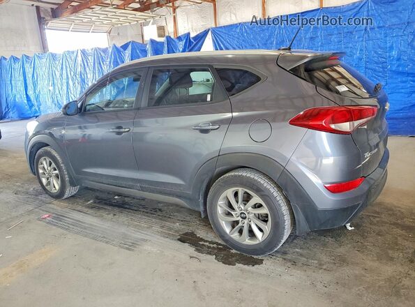KM8J33A47GU207420 2016 HYUNDAI TUCSON Серый Задняя правая четверть
