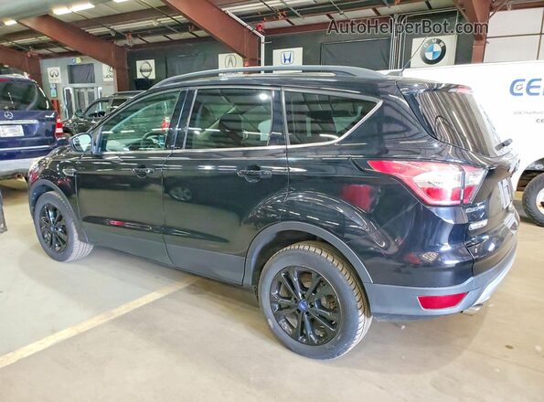 1FMCU9GD1JUA43119 2018 FORD ESCAPE Черный Задняя левая четверть