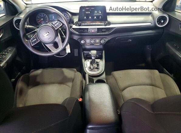 3KPF24AD1ME275533 2021 KIA FORTE Синий Вид щитка приборов