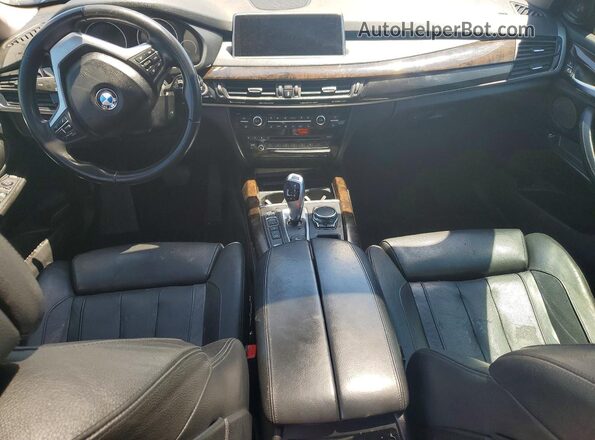 5UXKT0C5XG0S75326 2016 BMW X5 Черный Вид щитка приборов