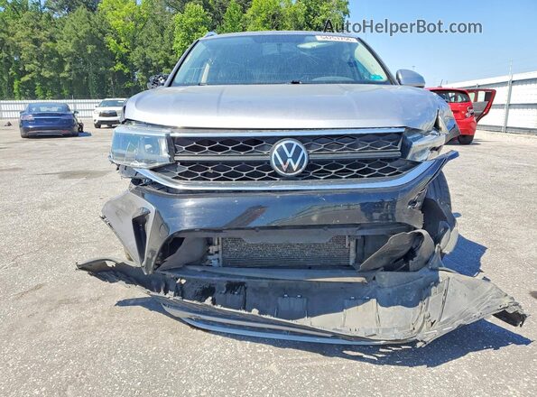 3VVRX7B2XNM022748 2022 VOLKSWAGEN TAOS Gray Widok z tyłu