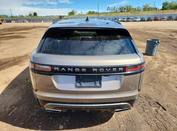 SALYL2RV2JA747754 2018 LAND ROVER RANGE Tan წინა სალონის ხედი