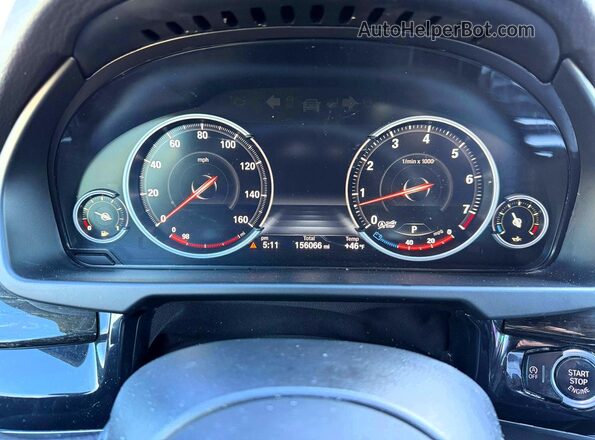 5UXKR6C55J0U15260 2018 BMW X5 Черный Вид щитка приборов