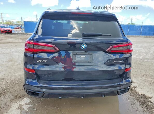 5UXTA6C07N9L65690 2022 BMW X5 Черный Вид салона спереди