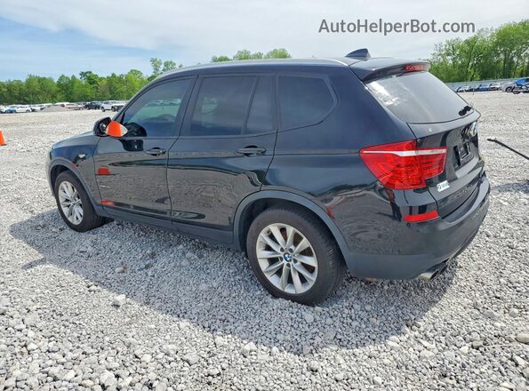5UXWX9C53H0T06752 2017 BMW X3 Черный Задняя правая четверть