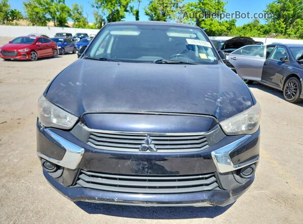 JA4AR3AU3GZ050341 2016 MITSUBISHI OUTLANDER Черный Вид сзади