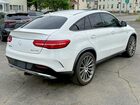 2017 Mercedes-benz Gle Coupe 43 Amg Белый vin: 4JGED6EB6HA080090