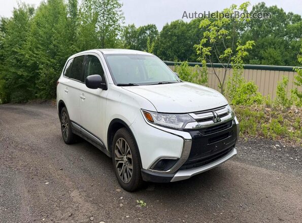 JA4AZ3A34GZ037976 2016 MITSUBISHI OUTLANDER Белый Передняя левая четверть