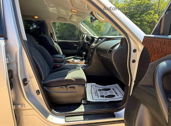 JN8AY2ND1J9053635 2018 NISSAN ARMADA Silver Vista trasera