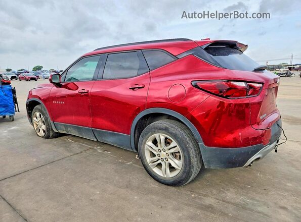 3GNKBCRS5KS695300 2019 CHEVROLET BLAZER Красный Задняя правая четверть