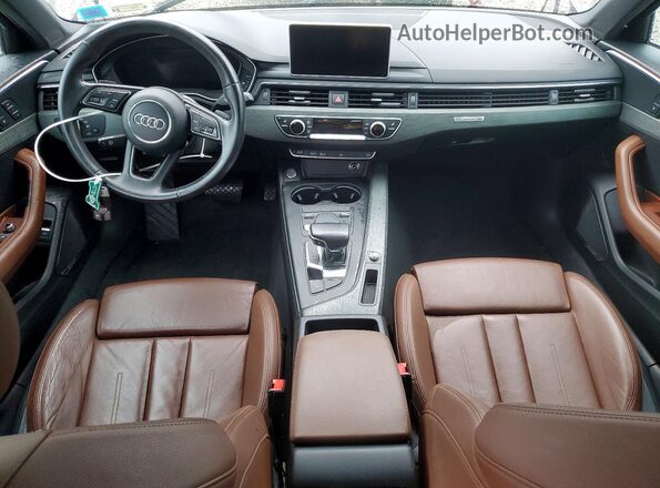 WAUENAF47HN023066 2017 AUDI A4 Gray Widok zestawu wskaźników