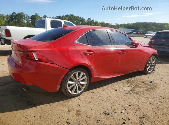 JTHBA1D23G5006183 2016 LEXUS IS Красный Передняя правая четверть