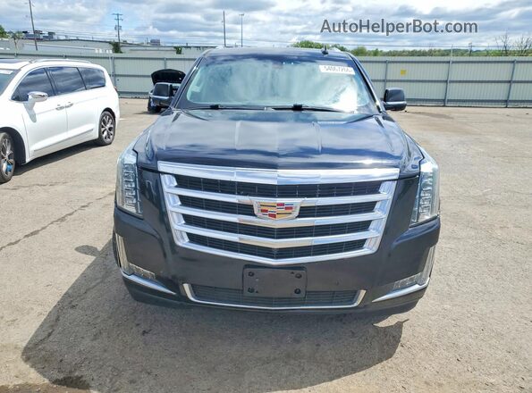 1GYS4GKJ9JR114288 2018 CADILLAC ESCALADE Черный Вид сзади