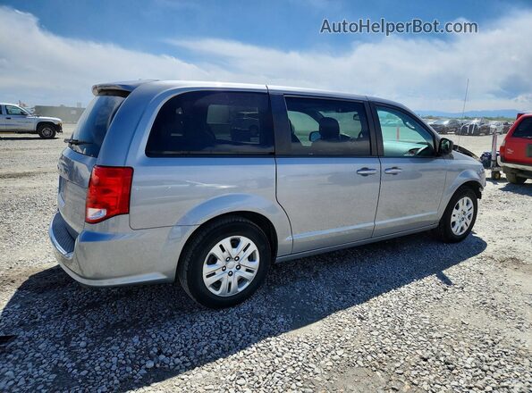 2C4RDGBG9JR296416 2018 DODGE GRAND Серебряный Передняя правая четверть