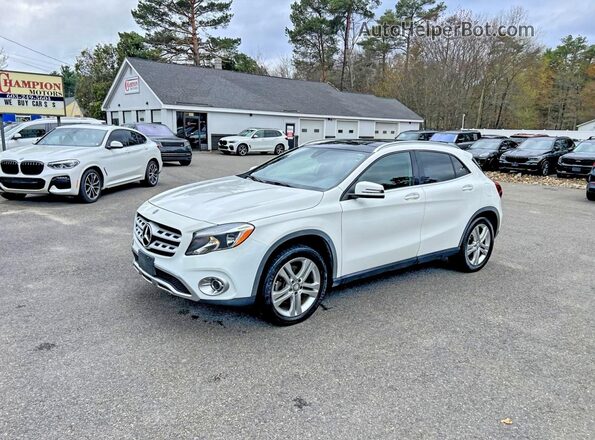 WDCTG4GB0KU004823 2019 MERCEDES-BENZ GLA Белый Задняя правая четверть