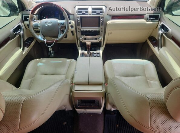 JTJJM7FX3H5174498 2017 LEXUS GX White Widok zestawu wskaźników