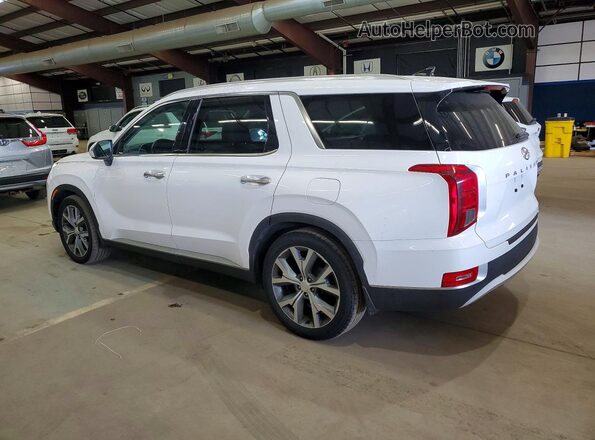 KM8R4DHE8MU187386 2021 HYUNDAI PALISADE Белый Задняя правая четверть