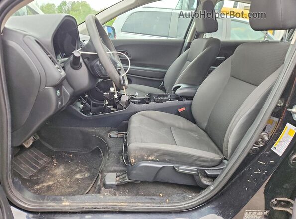 3CZRU6H35KG704295 2019 HONDA HR-V Black Widok deski rozdzielczej