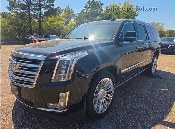 1GYS4KKJ9GR230084 2016 CADILLAC ESCALADE Черный Задняя правая четверть