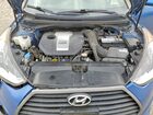 2016 Hyundai Veloster Turbo Синий vin: KMHTC6AE6GU264663