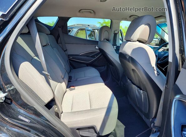 5NMZT3LB9JH091039 2018 HYUNDAI SANTA Черный Вид подкапотного пространства