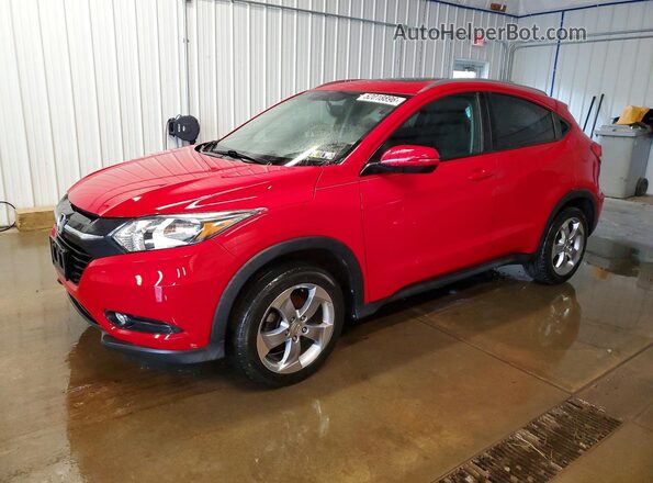 3CZRU6H79HM701431 2017 HONDA HR-V Red Vista tres cuartos delantera izquierda