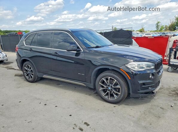 5UXKR2C53J0Z17967 2018 BMW X5 Черный Вид спереди