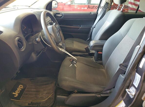 1C4NJDBB1HD142984 2017 JEEP COMPASS Серый Вид панели приборов