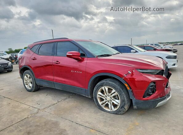 3GNKBCRS5KS695300 2019 CHEVROLET BLAZER Красный Вид спереди