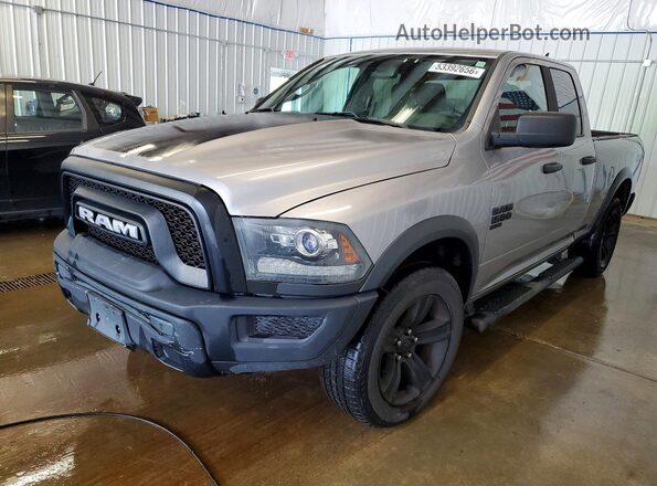 1C6RR7GG4MS527730 2021 RAM 1500 Серебряный Задняя левая четверть