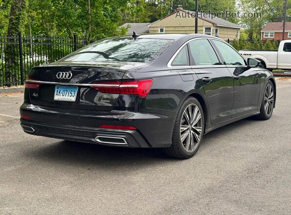 WAUL2AF2XKN114306 2019 AUDI A6 Черный Вид спереди
