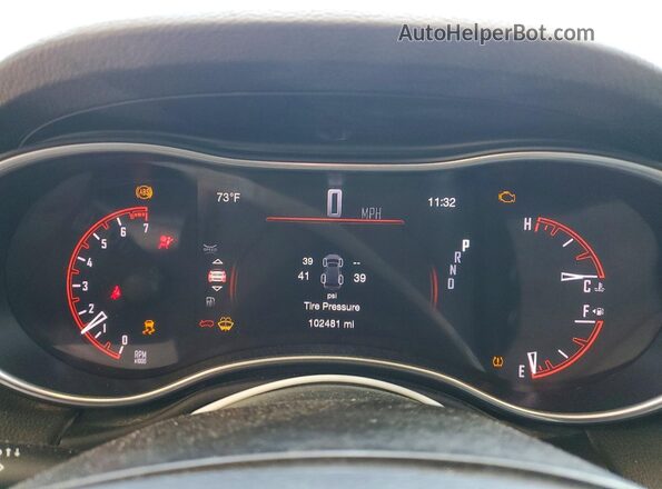 1C4RDJAG7KC606541 2019 DODGE DURANGO Белый Вид задних сидений