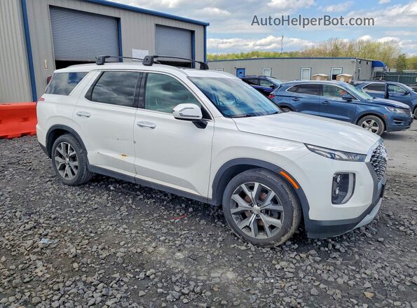 KM8R4DHE0LU135104 2020 HYUNDAI PALISADE White Вид спереду