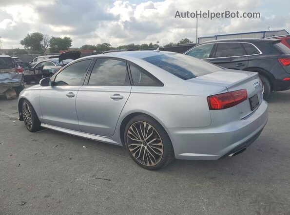 WAUC8AFC8JN054712 2018 AUDI A6 Silver Trasero derecho