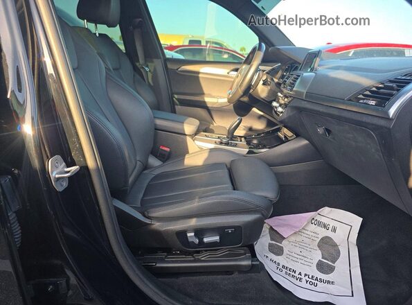 5UXTR7C55KLA48373 2019 BMW X3 Черный Вид сзади