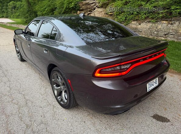 2C3CDXHG3GH259331 2016 DODGE CHARGER Gray წინა მარჯვენა
