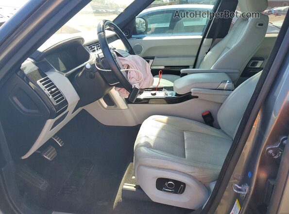 SALGS2FE6HA328061 2017 LAND ROVER RANGE Серый Вид панели приборов
