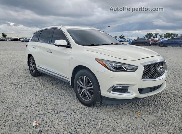 5N1DL0MM0KC533792 2019 INFINITI QX60 White Դիմացի տեսք