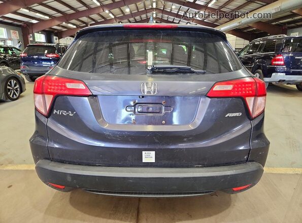 3CZRU6H57GM748809 2016 HONDA HR-V Угольный Вид салона спереди