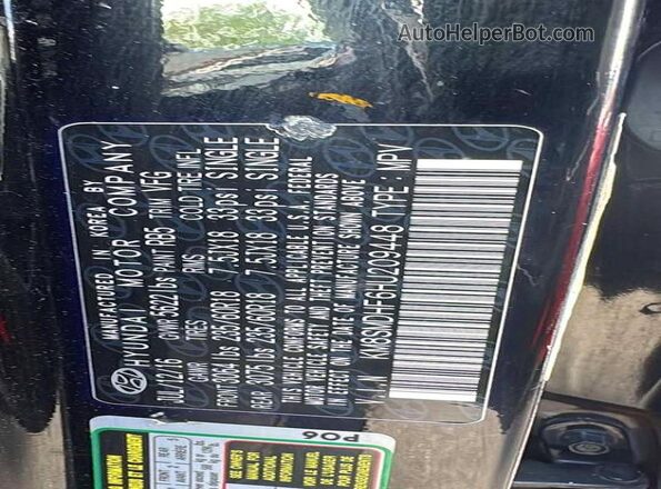 KM8SMDHF6HU209448 2017 HYUNDAI SANTA FE Unknown - Not Ok For Inv. Vista interior de 360 grados
